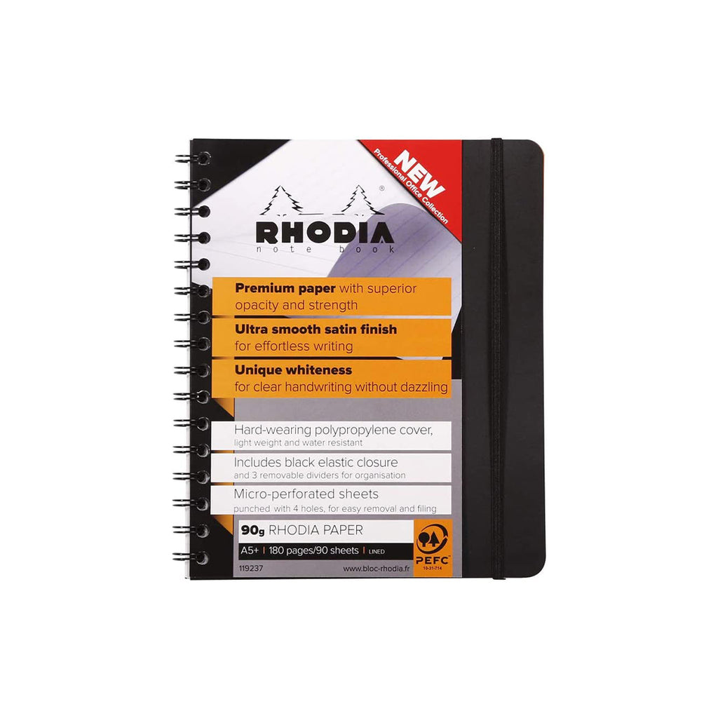 Rhodia Meeting Book A5+ (w/ garter enclosure)