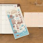 Traveler's Notebook (Regular Size) 2024 Plastic Sheet