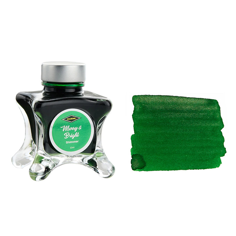 Diamine Inkvent Fountain Pen Ink (50ml) Purple Edition - Shimmer