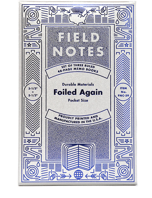 Field Notes Foiled Again (3-Pack)