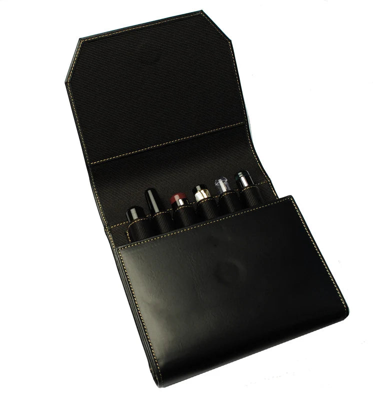 Franklin Christoph 6 Slots Leather Pen Case