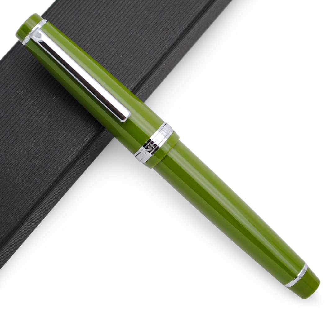 Jinhao 82 Solid Colors w/ Silver Trim Fountain Pen