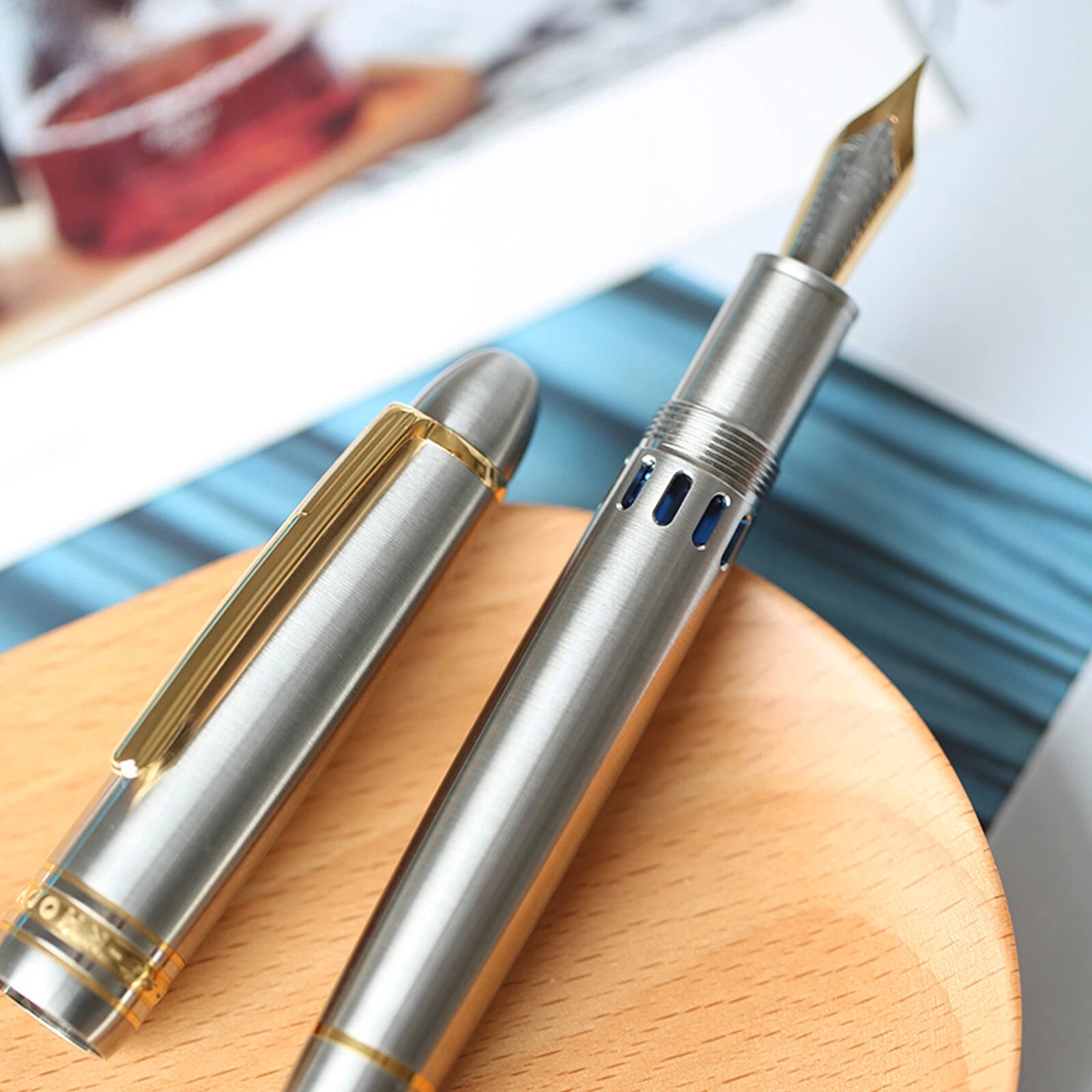 Majohn (Moonman) P136 Titanium Alloy Fountain Pen – Everything