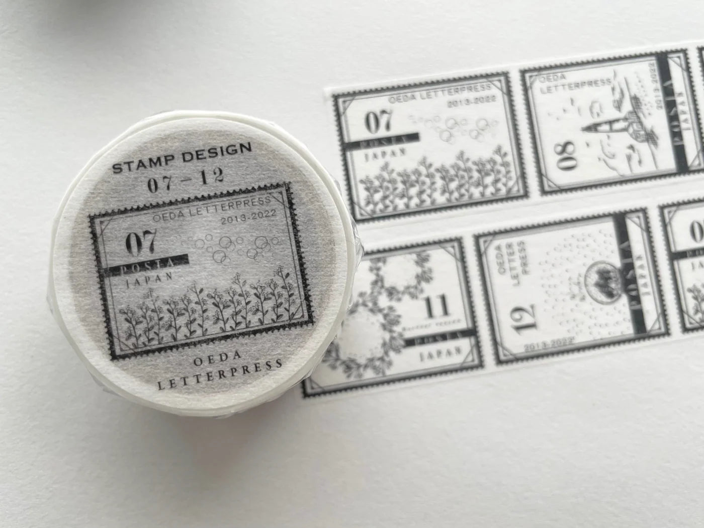 OEDA Letterpress Masking Tape MT017 & MT018 (25mm x 5m)