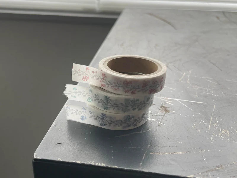 OEDA Letterpress Masking Tape Bloom Line (10mm x 5m)