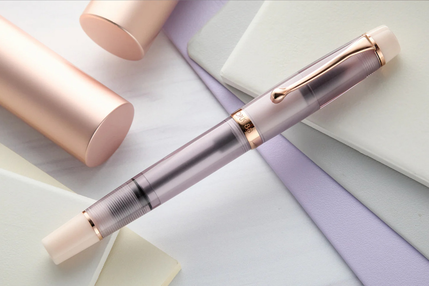 Opus 88 2025 Harmony Fountain Pen Mocha Mousse