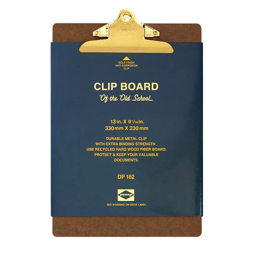 Penco Old School Clipboard (Gold Clip)