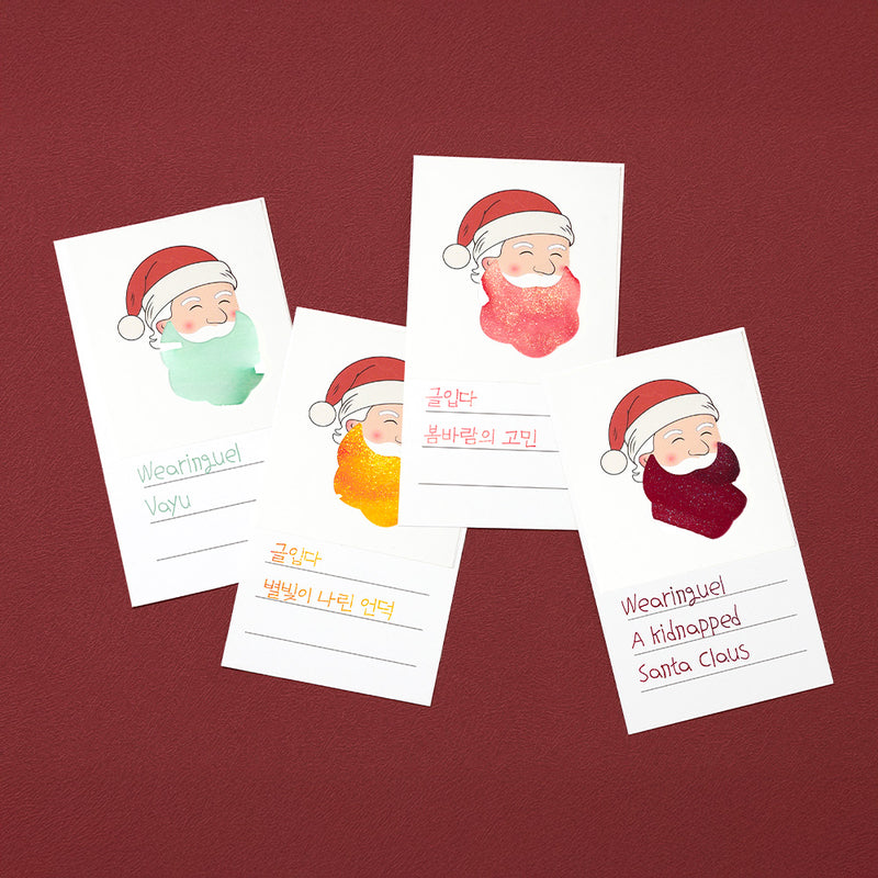 Wearingeul Santa Claus Sticker & Swatch