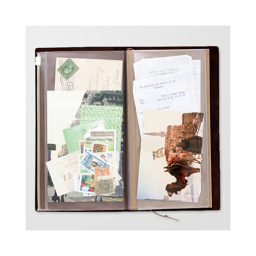 Traveler's Notebook (Regular Size) Refill 008 Zipper Case