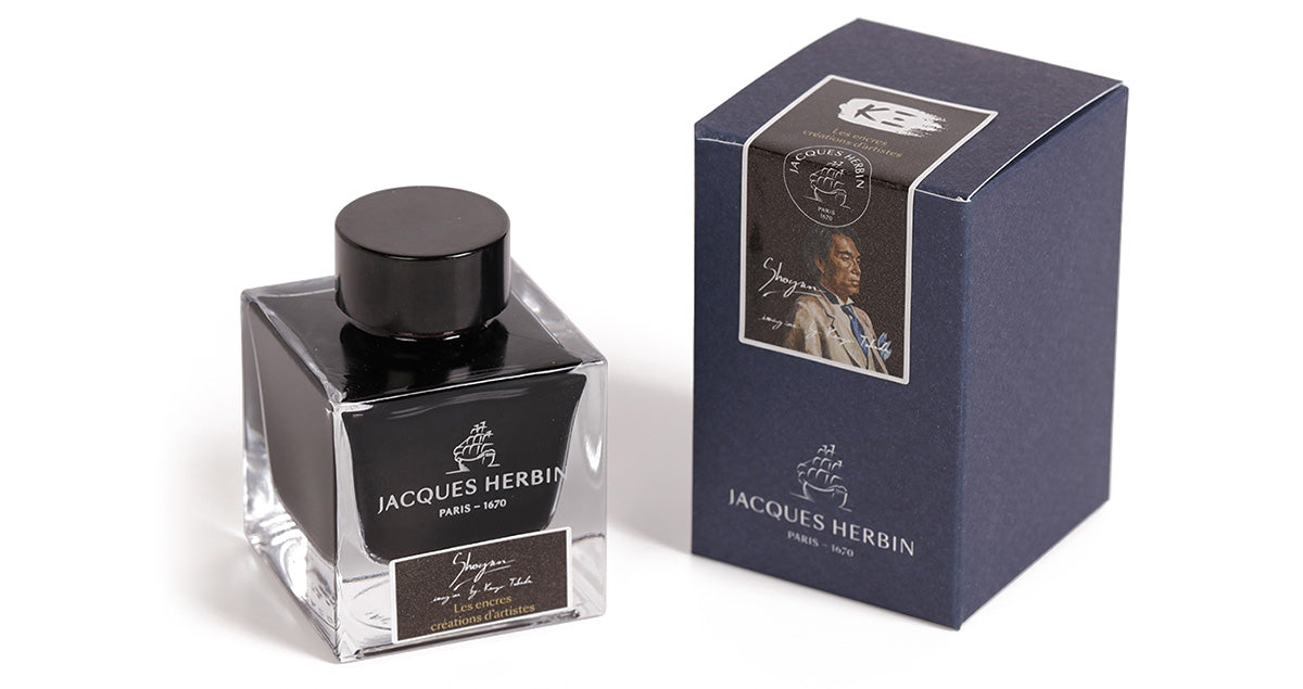J. Herbin Créations d'Artistes Inks Collection (Nude by Marc-Antoine Coulon/Shogun by Kenzo Takada)