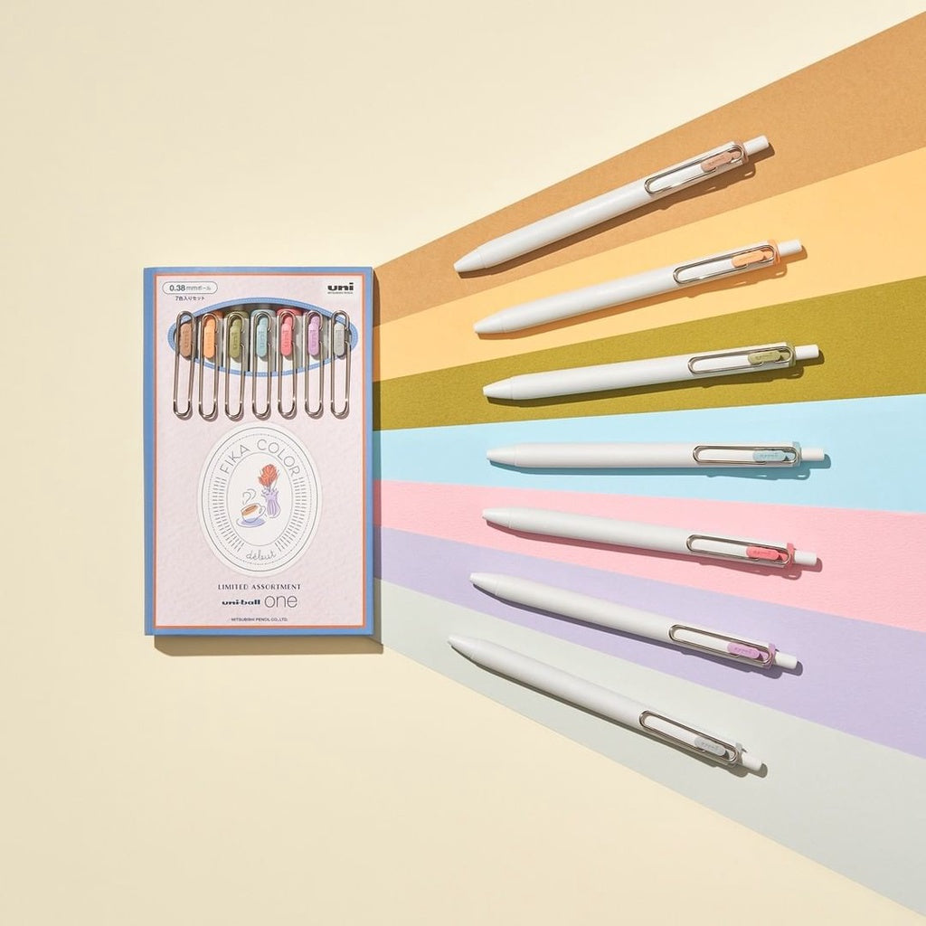 UniBall One Fika Gel Pens (0.38 / 0.5) Everything Calligraphy