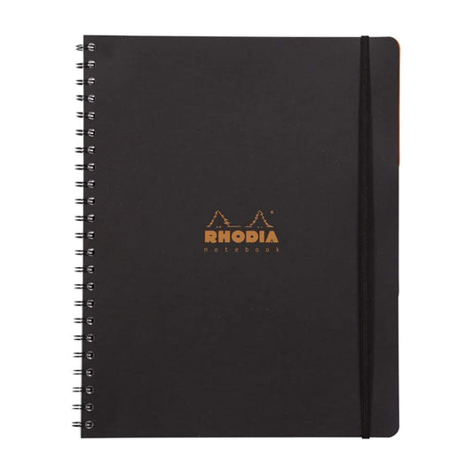 Rhodia Wirebound Notebok A4+ (w/ garter enclosure)