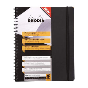 Rhodia Wirebound Notebok A4+ (w/ garter enclosure)