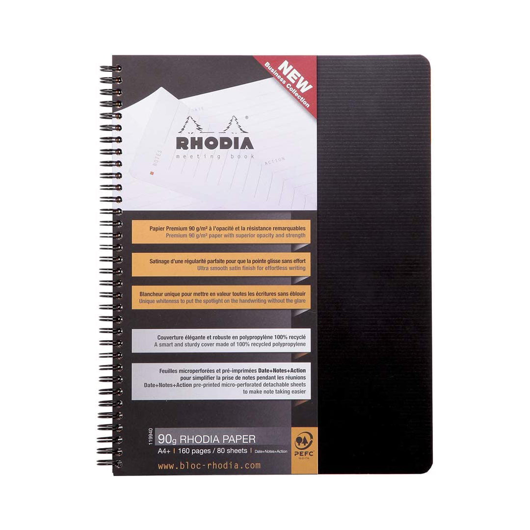 Rhodia Meeting Book A4+ Plastic Cover
