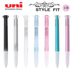 Uni-ball Style Fit (UE3H-159) 3-Color Barrel Multi Pen