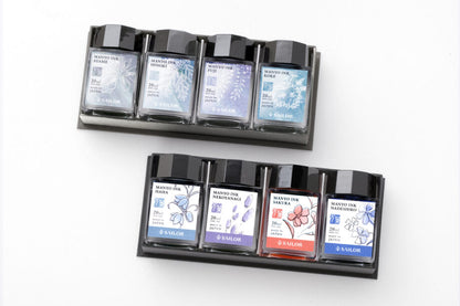 Sailor Manyo Fountain Pen Ink Sets (20ml x 4) Limited Edition