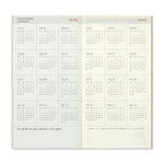 Traveler's Notebook (Regular Size) 2024 Weekly Vertical