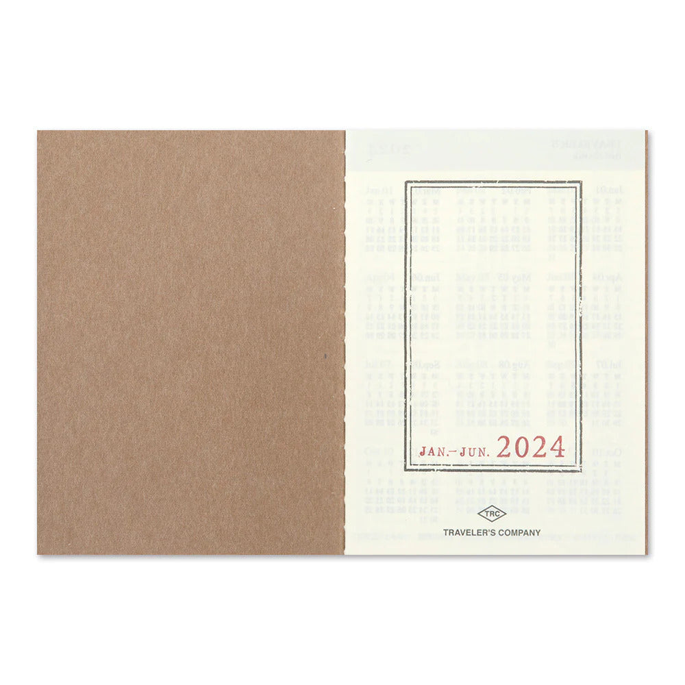 Traveler's Notebook (Passport Size) 2024 Weekly