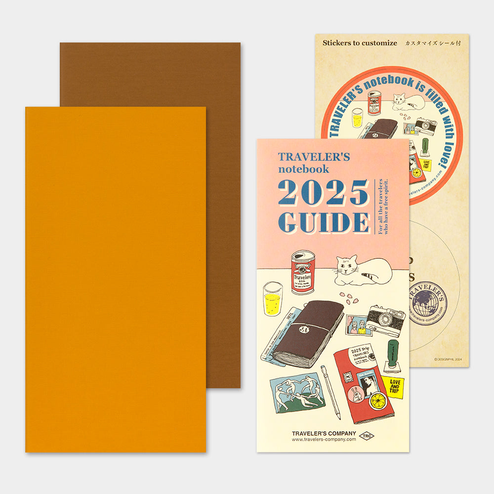 Traveler's Notebook (Regular Size) 2025 Weekly Vertical