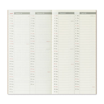 Traveler's Notebook The Traveler's Spirit 2026 Limited Edition