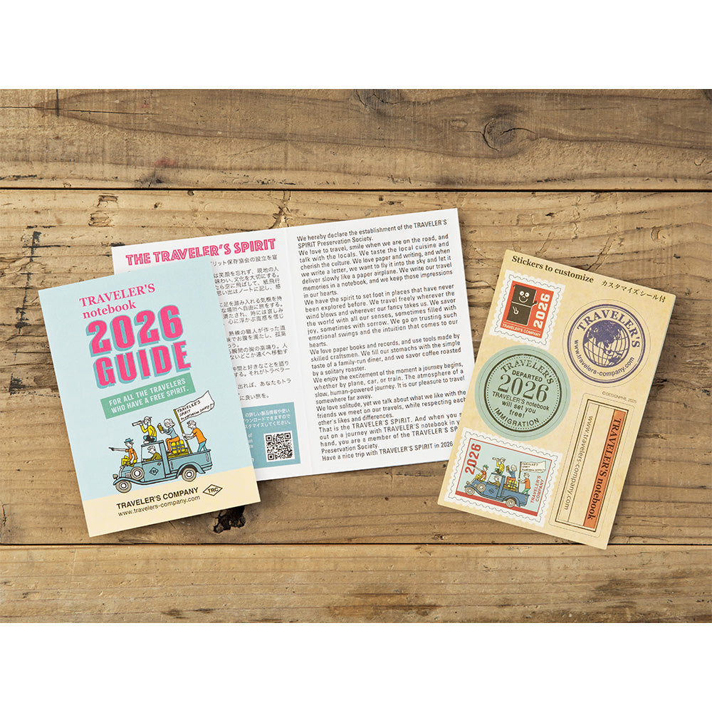 Traveler's Notebook The Traveler's Spirit 2026 Limited Edition