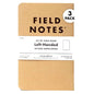 Field Notes Original Kraft Notebook [Set of 3]