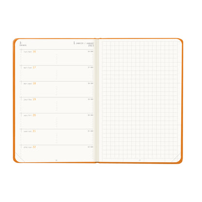 Rhodia Weekly Webplanner 2024 (A5/A6) Horizontal