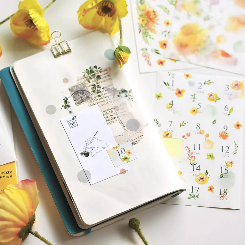 MU Date Stickers