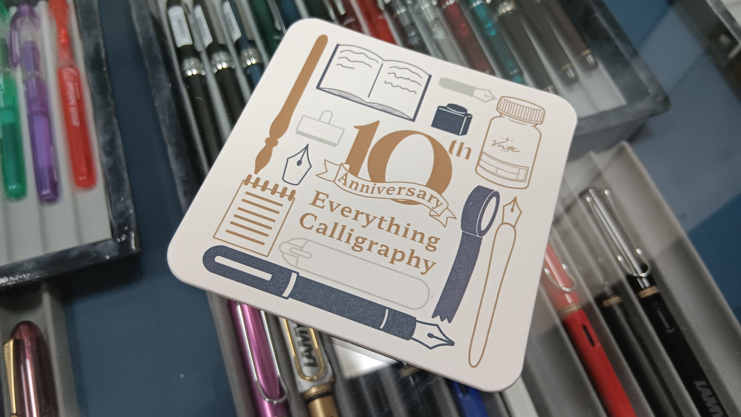 Everything Calligraphy 10th Anniversary Merch Set