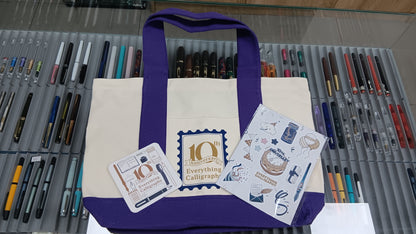 Everything Calligraphy 10th Anniversary Merch Set
