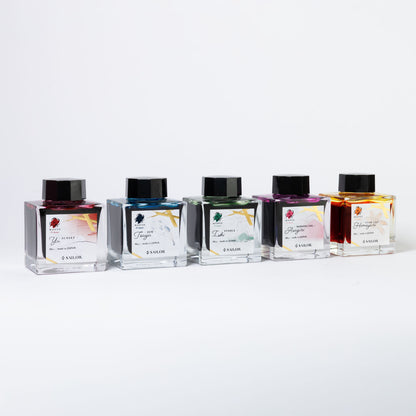 Sailor Manyo 5th Anniversary Limited Edition (50ml) Fountain Pen Inks