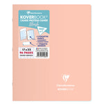 Clairefontaine Koverbook (A5) Blush Stapled Notebook (17 x 22)