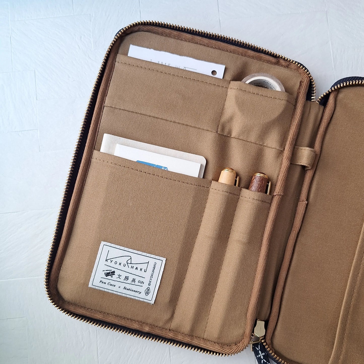 Kyoku Haku Siraya Belief Zippered Notebook Jacket [A5 Size]