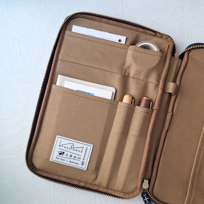 Kyoku Haku Siraya Belief Zippered Notebook Jacket [A5 Size]
