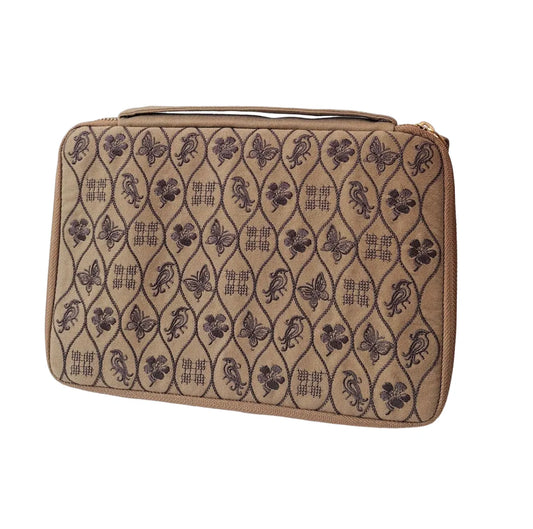 Kyoku Haku Siraya Belief Zippered Notebook Jacket [A5 Size]
