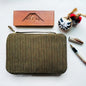 Kyoku Haku Japanese Fabric Zippered Pen Case [20 Slots]