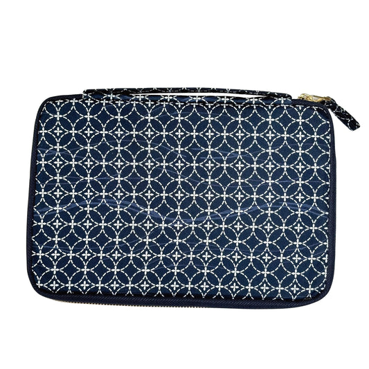 Kyoku Haku Siraya Rippling Waters Zippered Notebook Jacket [A5 Size]