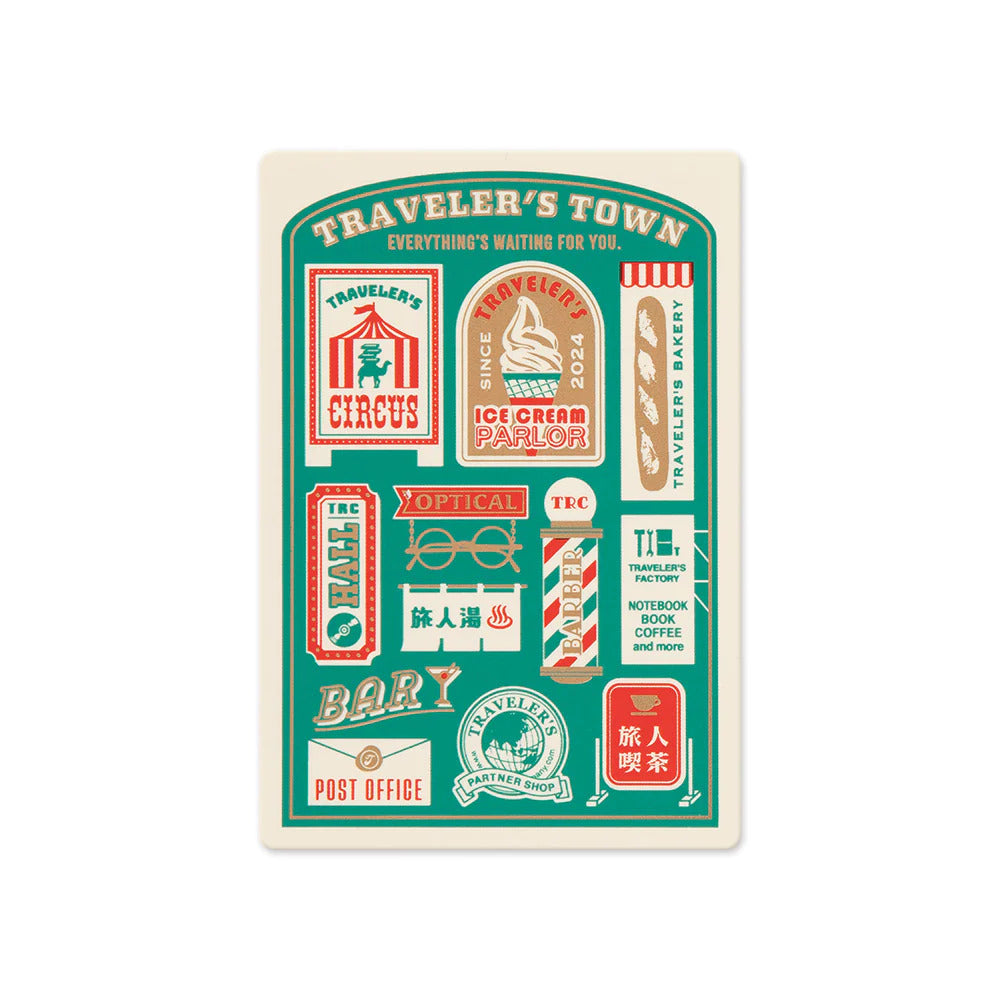 Traveler's Notebook (Passport Size) 2024 Plastic Sheet