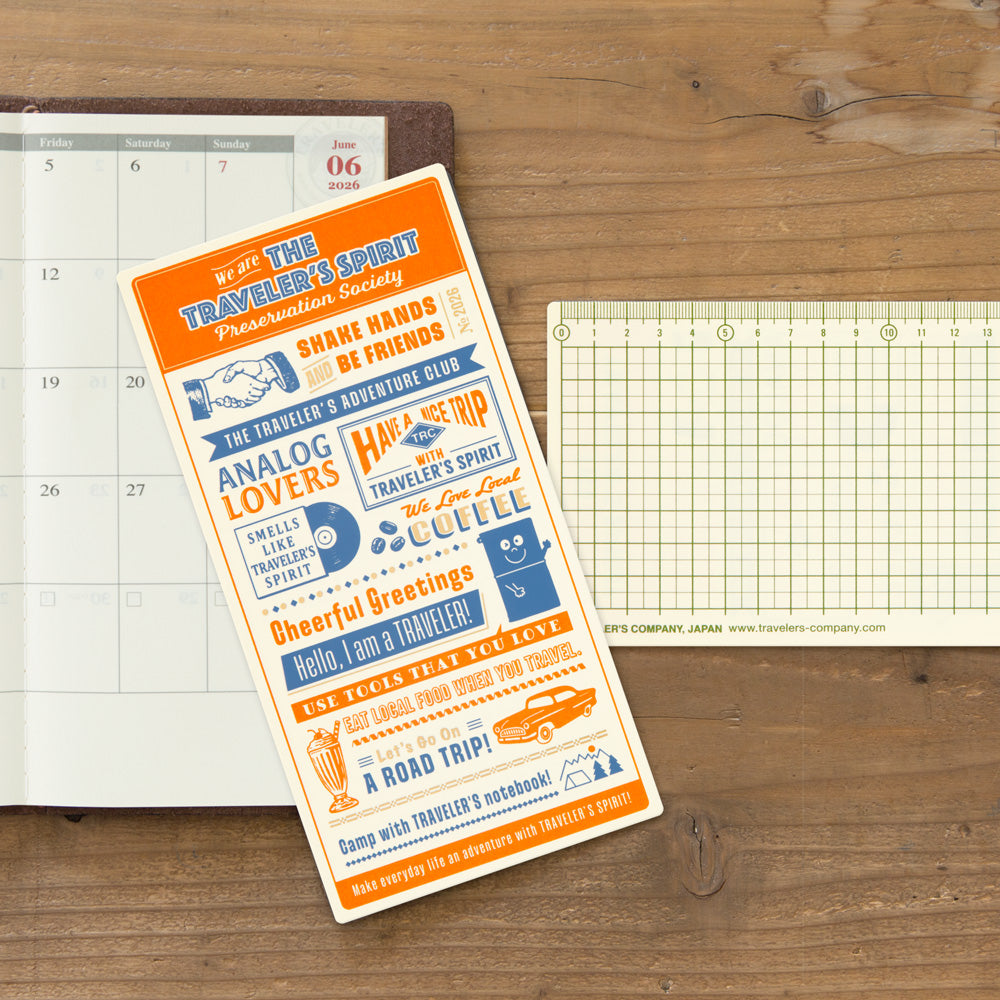 Traveler's Notebook The Traveler's Spirit 2026 Limited Edition
