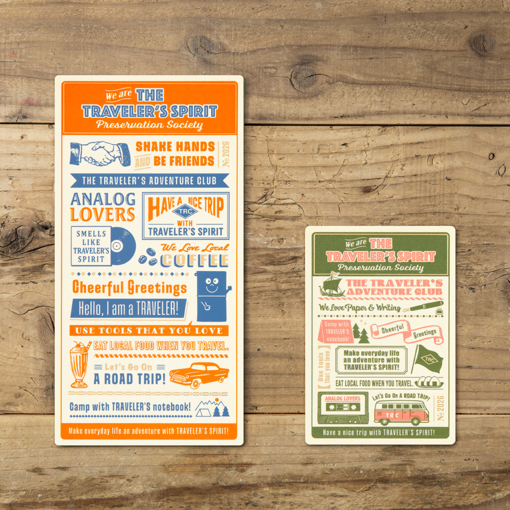 Traveler's Notebook The Traveler's Spirit 2026 Limited Edition