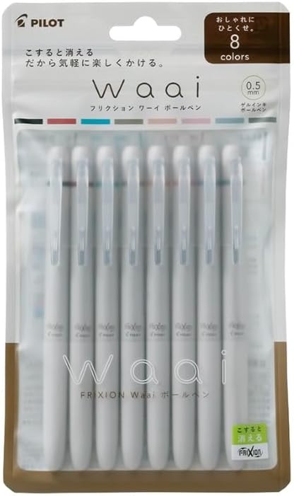 Pilot FriXion Waai Erasable Gel Pens