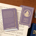 Wearingeul World Literature Edge Paper Bookmarks (Writer & Reader Edition)