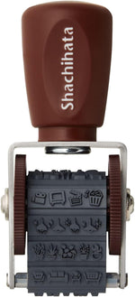 Shachihata Rotating Decoration Stamp Mini