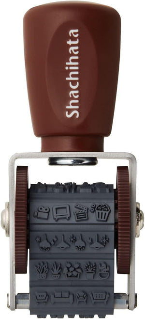 Shachihata Rotating Decoration Stamp Mini