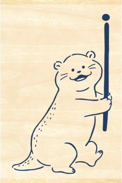 Beverly Ink's Companion Wooden Rubber Stamps