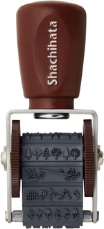 Shachihata Rotating Decoration Stamp Mini