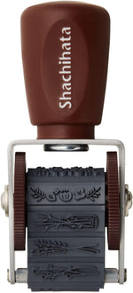 Shachihata Rotating Decoration Stamp Mini