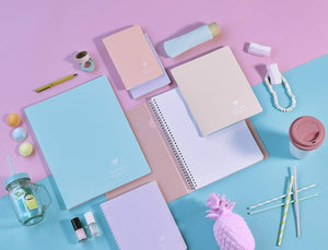 Clairefontaine Koverbook (A5) Blush Stapled Notebook (148 x 210)