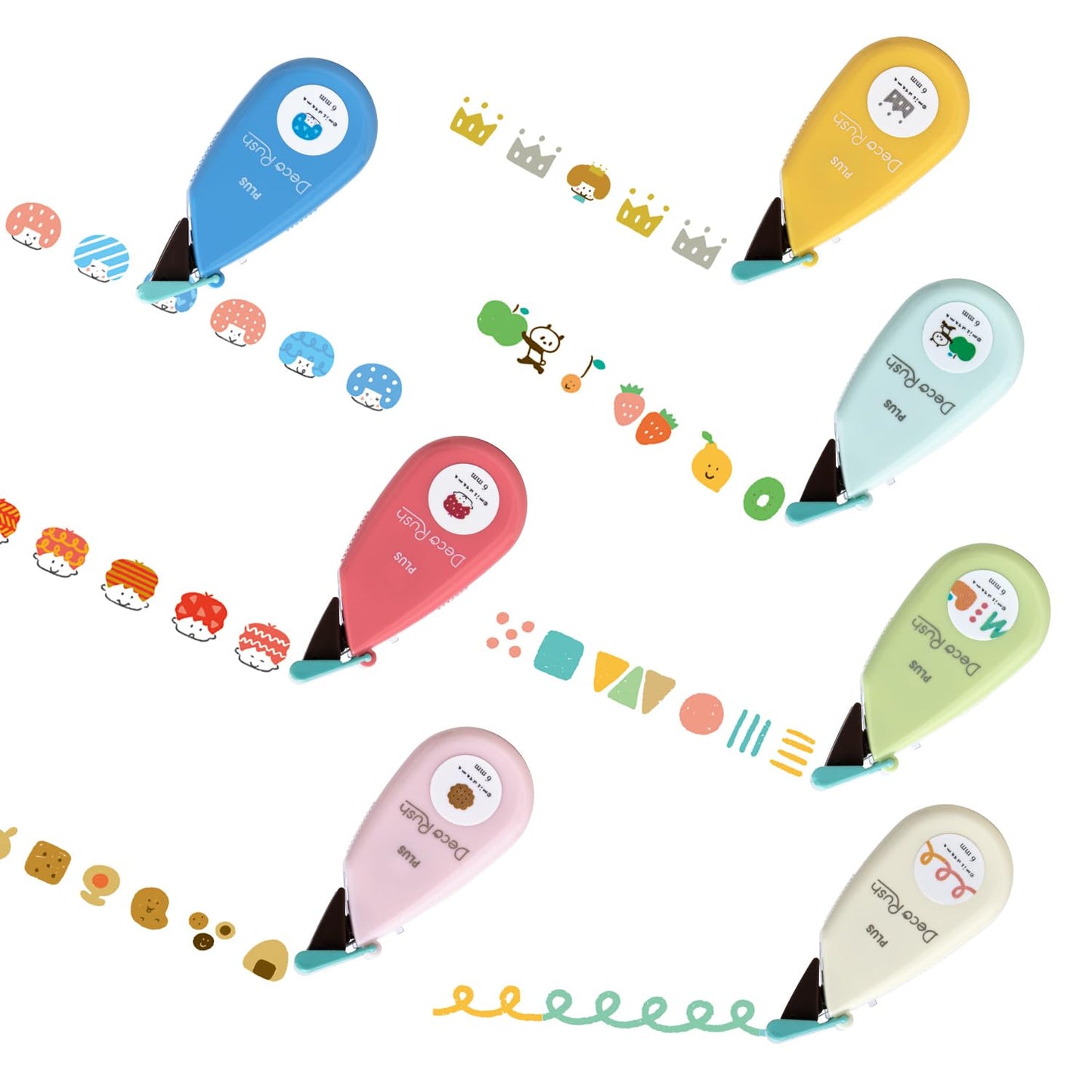 PLUS Japan Deco Rush x Mizutama Decorative Tape