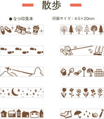 Shachihata Rotating Decoration Stamp Mini
